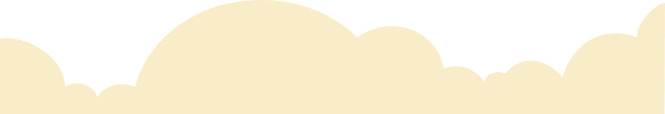 노란색 구름 배경